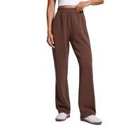 CRZ YOGA SoftAura Pantalón Sudadera Recto 71/76/81cm | Casual, Textura Aterciopelada, Modal, Bolsillos, para Mujer