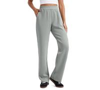 CRZ YOGA SoftAura Pantalón Sudadera Recto 71/76/81cm | Casual, Textura Aterciopelada, Modal, Bolsillos, para Mujer