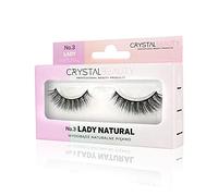 CRZEY CL0884 Juego de pestañas de fiesta crystal lashes en una tir pinzas
