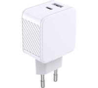 CS 32W USB A 12W + USB C 20W Blanco Reciclado