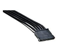 CS-3310 0,3 m, Cable negro, SATA de 15 pines, 0,3 m, Negro, Dark Power Pro 8-, Straight Power E9-, Pure Power L8- / Power Zone, RoHS, 86 mm
