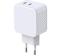 BigBen Connected Cargador 45W 2x USB-C Power Delivery GaN Ultra Rápido,