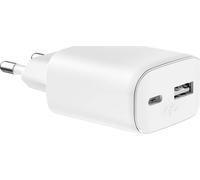 CS 45W USB A + C PD GaN Reciclaje Blanco