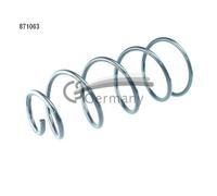 2x Cs Alemania 14.871.063 Resorte Suspensión Delant. para Citroën C4 I Peugeot