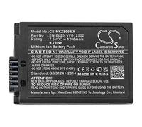 CS Cameron Sino Li-Ion Replacement Battery, Batería de Repuesto para Camera Z50, Z50 ZFC EN-EL25, VFB12502