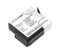 CS-GDB501MX Baterías 1250mAh Compatible con [GoPro] para 601-10197-00, para AABAT-001, para AABAT-001-AS, para ASST1, para HD8.01, para Hero 2018, para Hero 5, para 5 Black, para 6, para 6 Black, pa