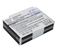 CS-PFUP2TW - Batería de 1100 mAh Compatible con [Pura] Flip 4 GB | 1 HR, Flip UltraHD 8 GB | 2 HR, Flip UltraHD Video 3rd, Flip Video UltraHD 8GB, FVU2120B, U3120, para [Cisco] Flip Ultra HD, Flip