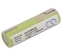 CS-PHQ667SL Batería 2000mAh Compatible con [Wahl] 4810, 4830, 5000, 7040, 8550, 8551, 8554, 8745, 9550, 9590, 9851, 9852, Home Pro, Vision 180, para [Philips] 5810XL, 5811XL, 5814XL, 5818XL, HP2750