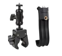 CS PRIORITY Soporte de manillar de bicicleta de rotación de 360° compatible con RC-N1/2/3 RC/RC2 soporte de ciclismo estable (peine A)