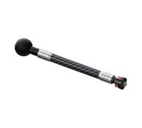 CS PRIORITY Varilla de extensión de fibra de carbono para cámara deportiva, cabeza de bola de 1 pulgada a agujero de 1/4/brazo extensible de montaje de 14 (montaje corto de 1/4)