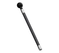 CS PRIORITY Varilla de extensión de fibra de carbono para cámara deportiva, cabeza de bola de 1 pulgada a agujero de 1/4/brazo extensible de montaje de 14 (agujero de 1/4 mediano)