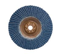 CS UNITEC PLANTEX® Spitfire - Circonita premium de 6 pulgadas de diámetro, grano 120, eje de 7/8 pulgadas, paquete de 10