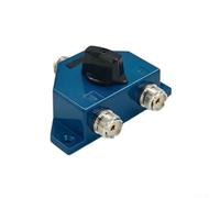 CS201 Interruptor coaxial SO239 de 2 vías - Herramienta de antena manual 1.8-600 MHz UHF Conector hembra para bandas HF VHF UHF