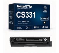 CS331 Reemplazo de Cartucho de tóner de Alto Rendimiento para 20N1HK0 20N1HC0 20N1HY0 20N1HM0, Compatible con Lexmark CS331dw CX331adwe CS431dw CX431adwe, con Chip