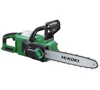 Motosierra inalámbrica sin escobillas HIKOKI de 36 V con longitud de barra de 350 mm para un rendimiento de corte líder en su clase CS3635DBW4Z