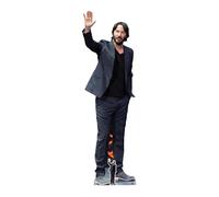 CS798 - Recortes de estrella Keanu Reeves de cartón de tamaño real, tema de celebridades, multicolor, ideal para fiestas, decoraciones y regalos
