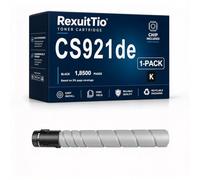 CS921de Reemplazo de Cartucho de tóner de Alto Rendimiento para 76C00K0 76C00C0 76C00M0 76C00Y0, Compatible con Lexmark CS921de CS923 CX921de 922de CX924dxe, con Chip