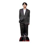 CS958 V Check Kim Tae-hyung Bangtan Boys - Recorte de cartón de tamaño Real con Mini