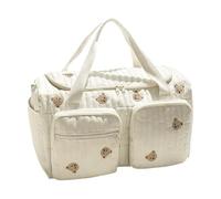 cSac à langer, sac à langer ours de dessin animé avec compartiment, pochette à couches de gran capacité avec plusieurs poches et sangles réglables, accessoire pour , camping, shopping à domici