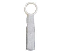 Csac Vin Scintillant Fourre Tout Brillant Tissé Main Isolation Bouteille Tasse Transport Robuste Cadeau Fête Anniversaire Portable Sac Bouteille Vin Sac À Vn Poignee Brillante Pour Noel Trans