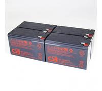 CSB Batería Plomo Adecuada para APC Smart UPS SU1400RMI2U 12V 9Ah