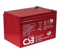 CSB Batería Plomo-sellada EVH12150 12V 15Ah cíclica