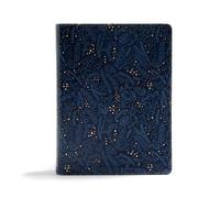 CSB Bibles by Holman CSB Study Bible, Navy LeatherTouch (de piel falsa)