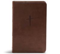 CSB Compact Bible, Brown LeatherTouch, Value Edition: Christian Standard Bible, Brown, Leathertouch, Value Edition