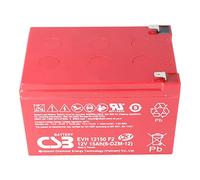 CSB -EVH12150X3 - Batería de plomo AGM de 12 V, 15 Ah, 151 x 98 x 101,8 mm, Faston 6,3 mm a prueba de ciclos + Standby