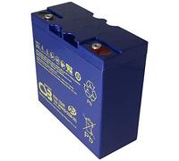 CSB -EVH12240 - Batería de plomo AGM de 12 V (24 Ah, 181 x 76,2 x 178 mm, rosca interior M5, resistente a ciclos y en espera)