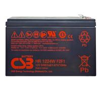 CSB HR 1224W F2F1 - Batería de plomo (12 V, 24 W, 1,67 V/15 min)