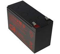 CSB - HR1234WF2 - Batería de plomo AGM (12 V, 2,8 Ah, 34 Wh, 151 x 65 x 100 mm, Faston 6,3 mm, resistente a altas corrientes)