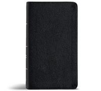 CSB Large Print Compact Reference Bible, Easy-To-Read Optimal Type, Digital Study Edition, Black Genuine Leather