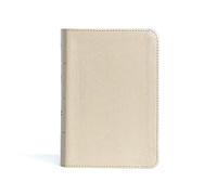 CSB Large Print Compact Reference Bible, Gold Leathertouch: Christian Standard Bible, Gold, Leathertouch, Reference