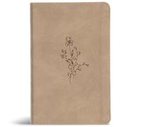 CSB Personal Size Bible, Digital Study Edition, Earth Suedesoft Leathertouch