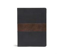 CSB Spurgeon Study Bible, Black/Brown LeatherTouch®: Study Notes, Quotes, Sermons Outlines, Easy-To-Read Font