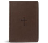CSB Super Giant Print Reference Bible, Brown (de piel falsa) (Importación USA)