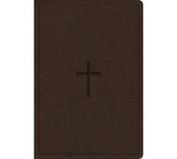 CSB Super Giant Print Reference Bible, Brown (de piel falsa) (Importación USA)