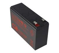 CSB - UPS123606 - Batería de plomo AGM (12 V, 7 Ah, 360 Wh, 151 x 51 x 98,3 mm, Faston 4,8/6,3 mm, resistente a altas corrientes)