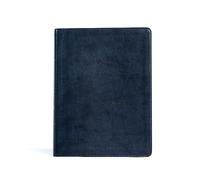 CSB Verse-by-Verse Reference Bible, Navy LeatherTouch: Christian Standard Bible, Verse-By-Verse Reference Bible, Navy, Leathertouch