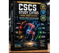 CSCS STUDY CARDS 2026-2027: NSCA Certified Strength and Conditioning Specialist Exam Prep Flashcards with Practice Test Questions