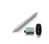 CSDASW Actuadores lineales con Control Remoto Carga máxima 1100N Carrera 10-300 mm Varilla de Empuje de Acero Inoxidable Motor telescópico pequeño(Stroke 250mm,12V 350N 10mm per s)
