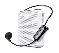 CSDASW Amplificador Portátil Inalámbrico, Altavoz con Batería Integrada, Guía Turística De Enseñanza, Entretenimiento Propaganda AUX para la enseñanza