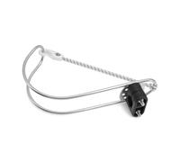 CSDASW Boat Lifebuoy Ring Horseshoe Bracket Marine Hardware Life Buoy Holder Adjustable Swimming Brackets Rustproof For Yacht Cubierta de yate(Acme)