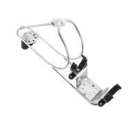 CSDASW Boat Lifebuoy Ring Horseshoe Bracket Marine Hardware Life Buoy Holder Adjustable Swimming Brackets Rustproof For Yacht Cubierta de yate(Delayed Bubble)