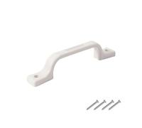 CSDASW Manija de Puerta for RV, pasamanos Auxiliar for, manija for Caravana, embarque, gabinete, Techo, Accesorios for Autocaravana para autocaravanas(White B)