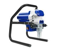 CSDASW Pulverizador portátil de alta presión con émbolo, parada automática al apagar la pistola, motor cepillo, ajuste manual voltaje y funcionamiento continuo las 24 horas Revestimiento de pared