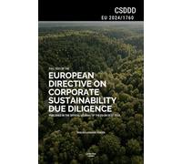CSDDD (EU 2024/1760): Full text of the EU Directive on Corporate Sustainability Due Diligence