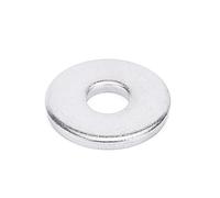 cSeao 100 arandelas planas 12# (ID=6 mm, OD=14 mm, 1,2 mm de grosor), acero inoxidable 304/18-8, acabado liso