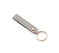 CSFFA 1/5 llaveros de Cuero sintético, Regalo de Empresa, Llavero de Cuero for Hombres y Mujeres, Correa for Llave de Coche, llaveros for la Cintura, llaveros for Billetera.(Gray_1pcs)